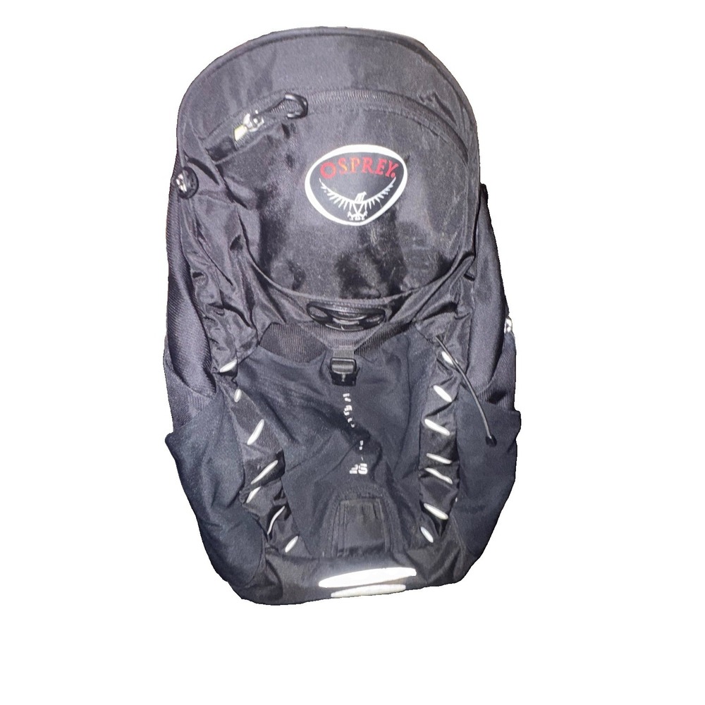 Osprey Radial 26 26L Black Small Backpack Fits 16" Laptop Hip Belt Reflective